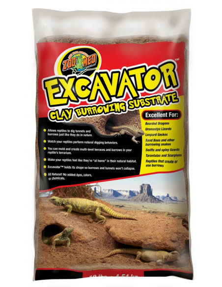 ZooMed Excavator Clay – Substrato Argila - 4.5Kg