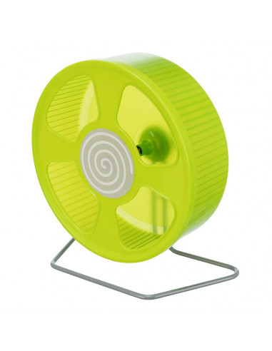 RODA EM PLÁSTICO COM SUPORTE PARA ROEDORES - 28Cm
