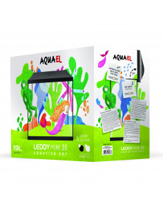AquaEL AQUARIUM SET LEDDY MINI 35 black