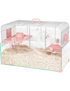 Gaiola Panas Colour 50 - 52 x 29 x 35 cm - Rosa