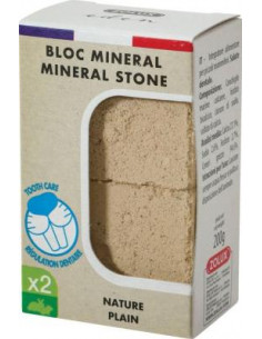 Bloco Mineral Eden Para Roedores- Natural- 2 un