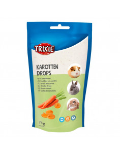 BOMBONS VITAMÍNICOS COM CENOURA PARA ROEDORES