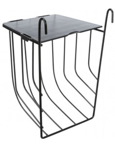 SUPORTE EM METAL PARA FENO - 20x18x12 Cm