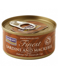 F4C - Finest Sardine With Mackerel - 70gr