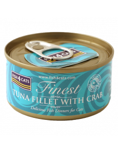F4C - Finest Tuna Fillet With Crab - 70gr