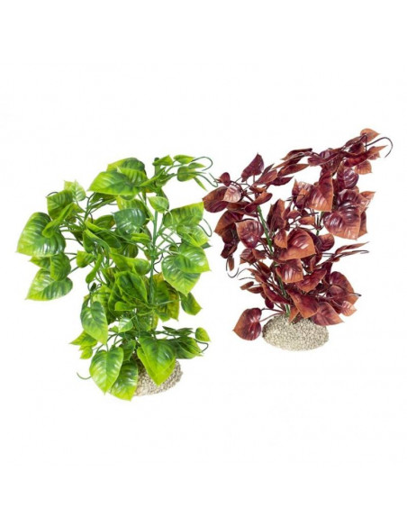 Planta Artificial Aqua Della - Anubias Nana