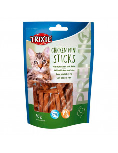 PREMIO - MINI STICKS COM FRANGO E ARROZ