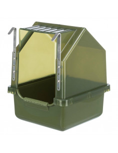 BANHEIRA EXTERIOR PARA AVES DE PEQUENO E MÉDIO PORTE