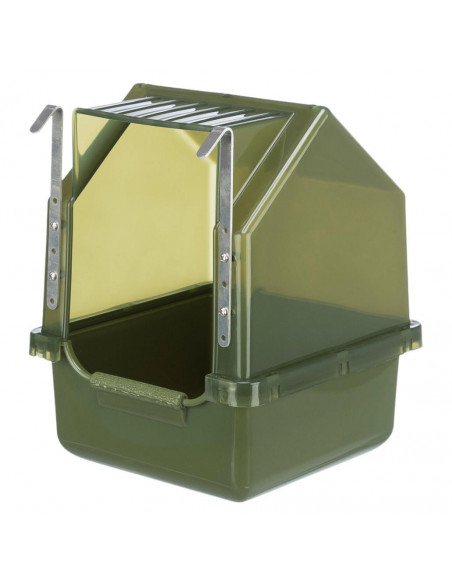 BANHEIRA EXTERIOR PARA AVES DE PEQUENO E MÉDIO PORTE