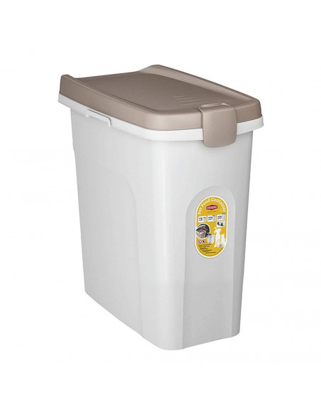 CONTENTOR EM PLÁSTICO PARA ALIMENTO - 25LT