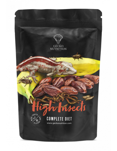 Gecko Nutrition – Insectos - 50 grs