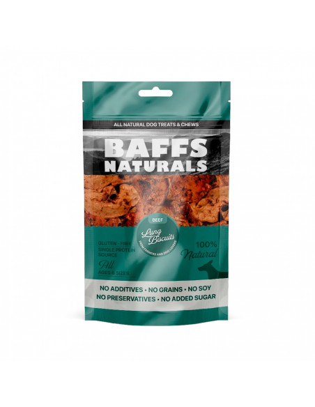 BAFFS - Biscoitos de Pulmão Bovino - 100g
