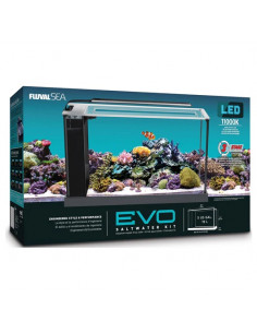 Fluval Evo Aquario Marin - Preto 52Lt