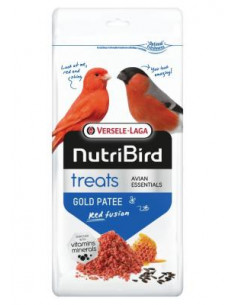 Nutribird Treats Gold Patee Red Fusion-250 g