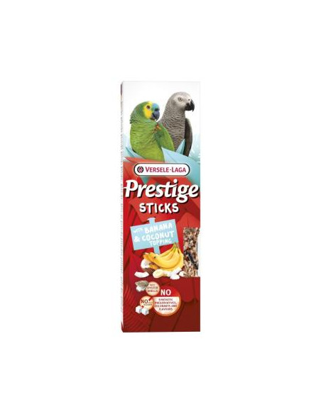 Barritas Papagaios Banana & Côco - 2 Un