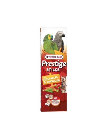 Barritas Papagaios Legumes & Dente de Leão - 2 Un
