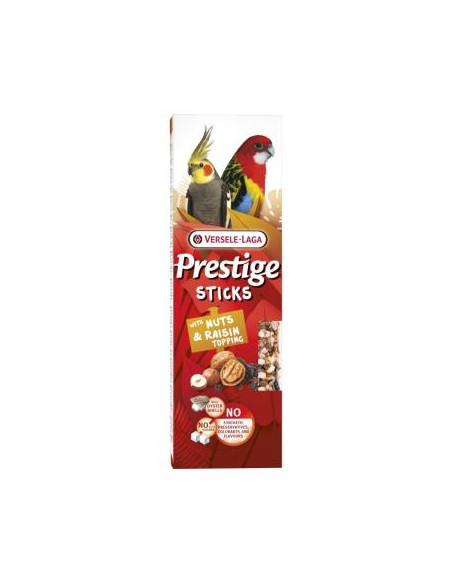 Barritas Grandes Periquitos Nozes e Passas - 2 Un
