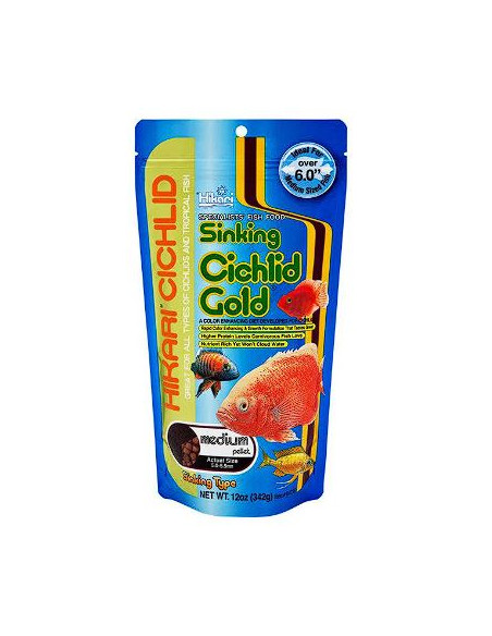 Hikari - Cichlid Gold Sinking Medium - 342g