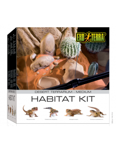 KIT DE TERRARIO DESERTICO EXO TERRA - TAM M