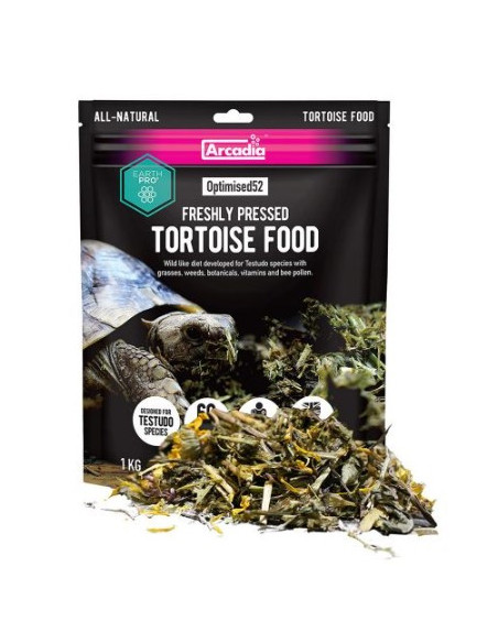 Arcadia - Earth Pro Optimized 52 Tortoise Food - 250gr