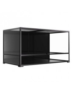 Terrário Terra Della Knockdown - 90 x 45 x 90 cm - Preto