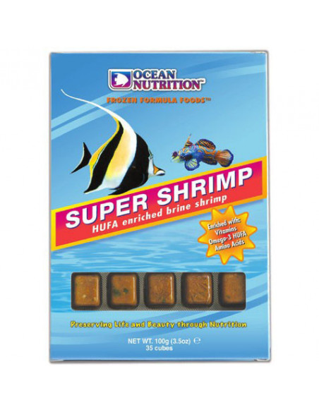 Super Shrimp Artémia Enriquecida Com Ácidos Gordos - 100g