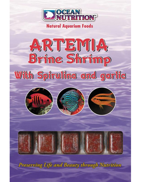 Artémia Com Spirulina e Alho - 100 g