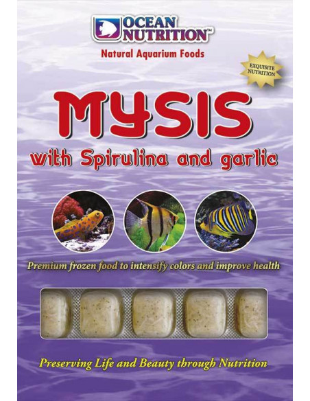 Mysis Com Spirulina & Alho - 100 g