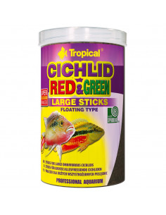 CICHLID RED E GREEN / LARGE STICKS
