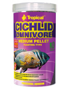 CICHLID OMNIVORE MEDIUM PELLET