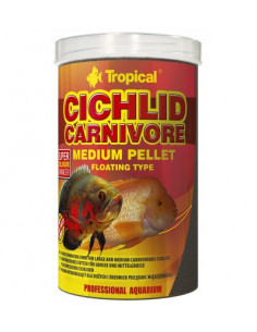CICHLID CARNIVORE MEDIUM  PELLET