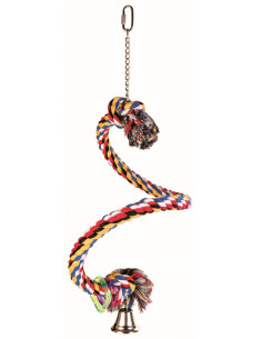 POLEIRO EM CORDA,EM ESPIRAL