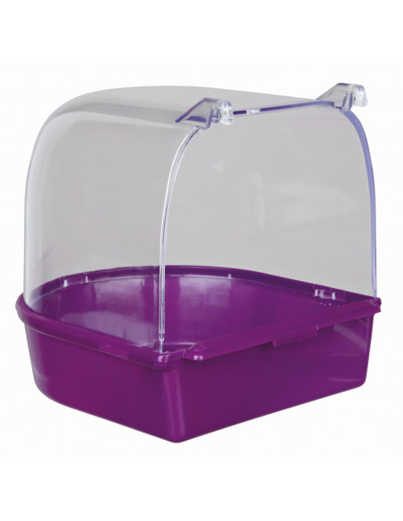 BANHEIRA EXTERIOR SEMI-CIRCULAR P/ AVES