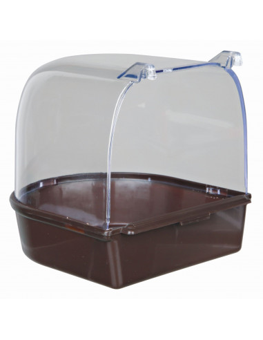 BANHEIRA EXTERIOR SEMI-CIRCULAR P/ AVES