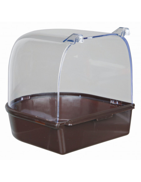 BANHEIRA EXTERIOR SEMI-CIRCULAR P/ AVES