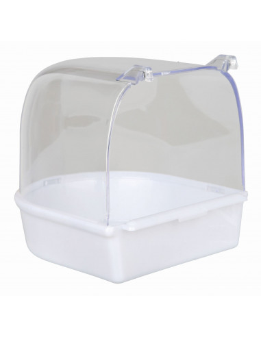 BANHEIRA EXTERIOR SEMI-CIRCULAR P/ AVES