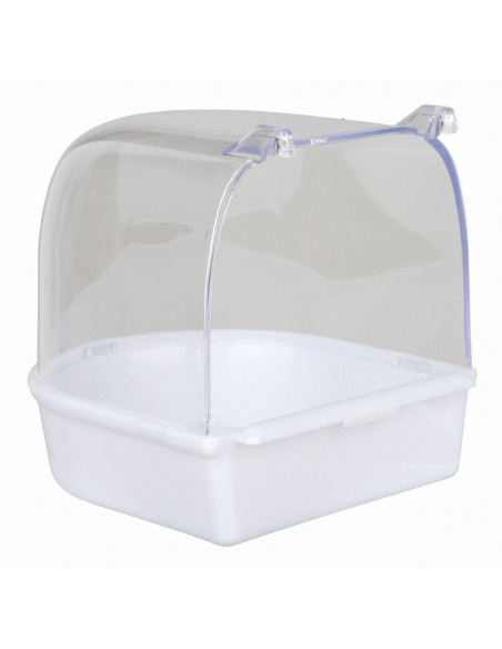 BANHEIRA EXTERIOR SEMI-CIRCULAR P/ AVES