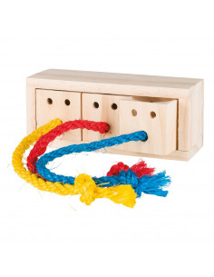 SNACK CUBE EM MADEIRA