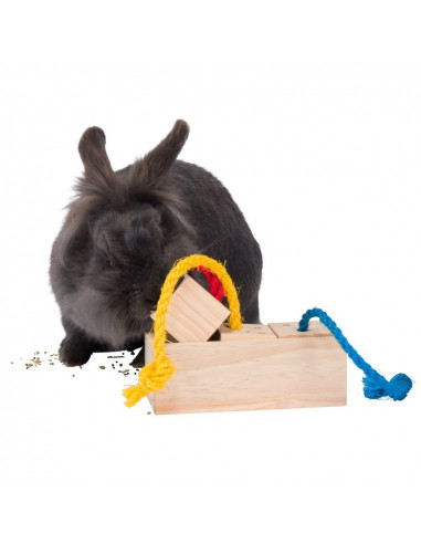 SNACK CUBE EM MADEIRA