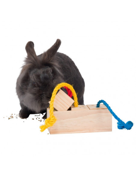 SNACK CUBE EM MADEIRA