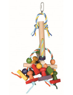 BRINQUEDO COLORIDO EM MADEIRA