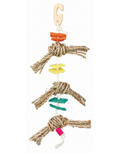 BRINQUEDO NATURAL EM CORDA DE SISAL VÁRIOS