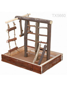 PARQUE DE DIVERSÃO EM MADEIRA NATURAL 2