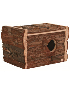 NINHO EM MADEIRA NATURAL