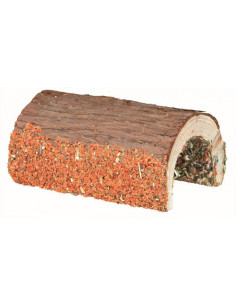 TUNEL DE MADEIRA COM VEGETAIS E OLEAGINOSAS