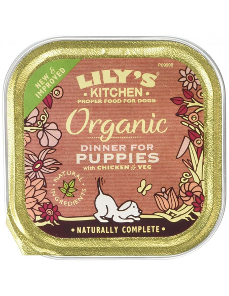 LILY'S KITCHEN - ORGANIC - DINNER FOR PUPPIES 150GR