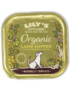 LILY'S KITCHEN - ORGANIC - LAMB SUPPER 150GR