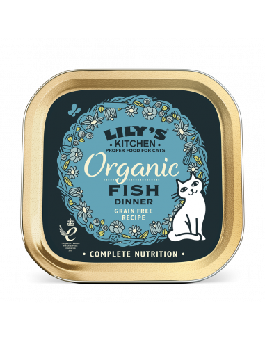 LILY'S KITCHEN - ORGANIC - FISH DINNER 85GR