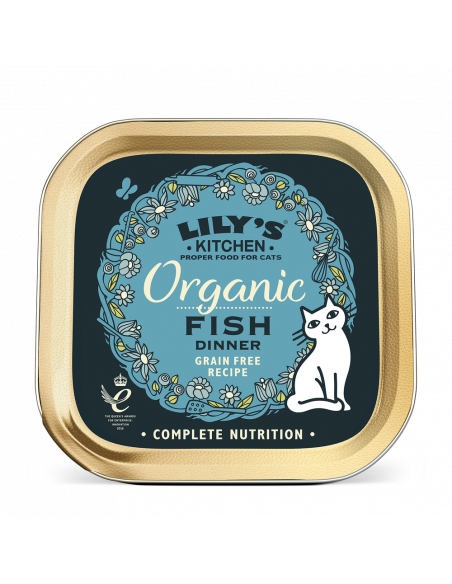 LILY'S KITCHEN - ORGANIC - FISH DINNER 85GR