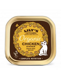 LILY'S KITCHEN - ORGANIC - CHICKEN DINNER 85GR